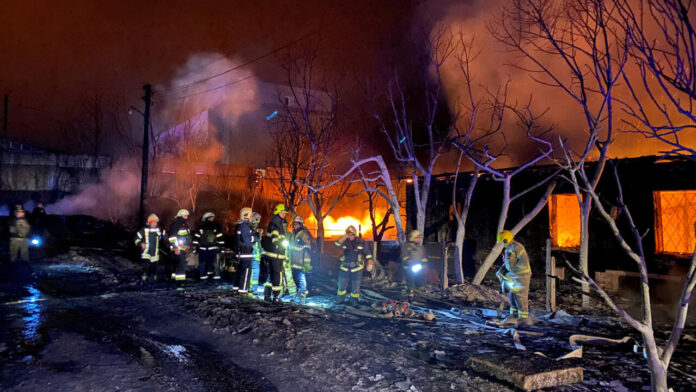 drones russes sur Kiev