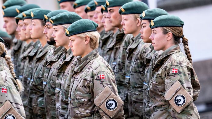 mandatory conscription in Denmark