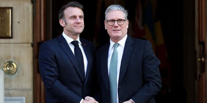 Macron London visit