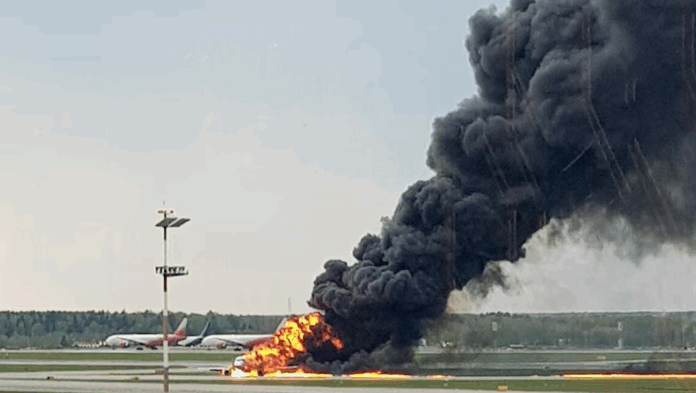 Antonov-24 plane crash