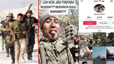 Indonesian soldier Russian army