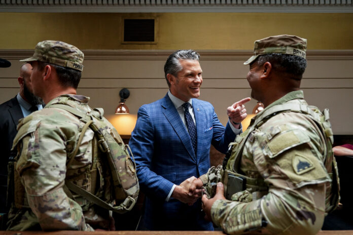 Mysterious Military Meeting