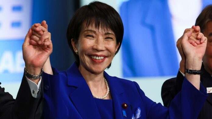 Sanae Takaichi first female Prime Minister of Japan