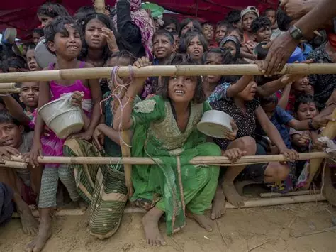 Rohingya refugee camp in Bangladesh, genocide Myanmar