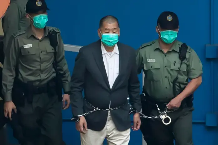 Jimmy Lai sentenced