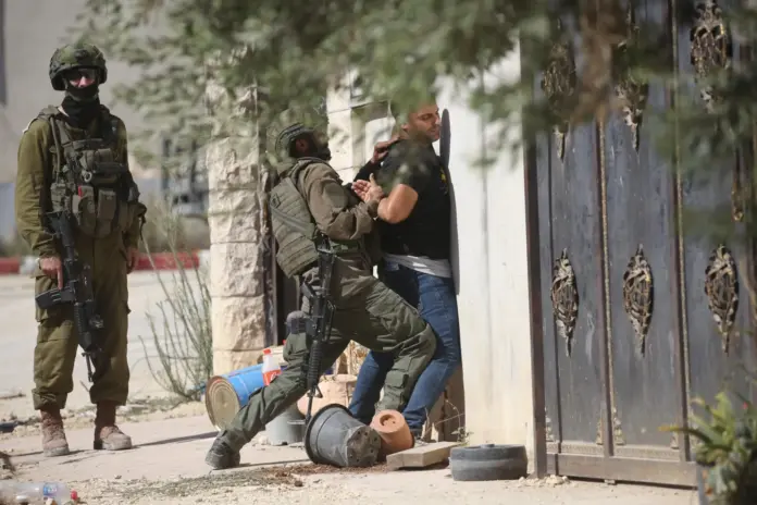 Israeli control in the West Bank