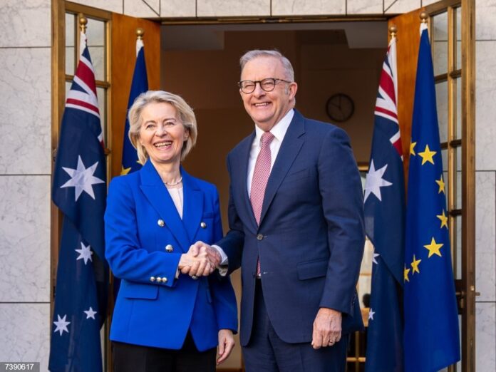 EU Australia trade agreement