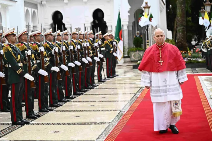 Pope Algeria neocolonialism warning sparks tensions