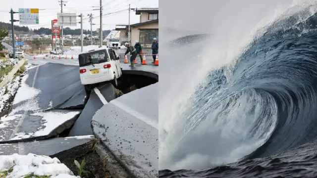 tsunami alert Japan earthquake