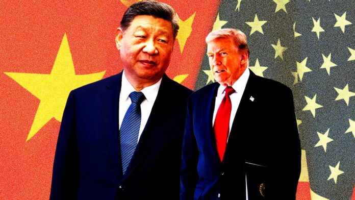Trump and Xi Jinping